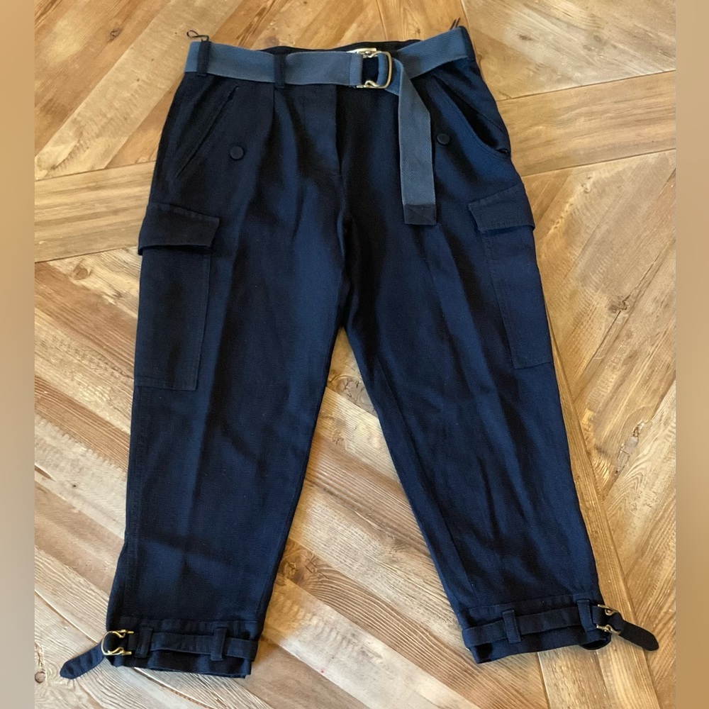 Stella McCartney Navy Cargo Pants